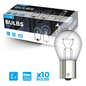 S382 12V 21W BA15s Bulbs (Pack of 10) – Car Brake, Indicator or Reverse Lamp