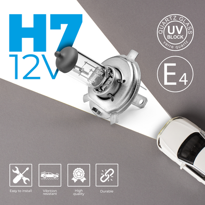 H7 12V 55W Halogen Headlight Bulb – S499 Car Headlamp Replacement