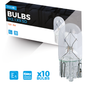S501 12V 5W 501 Capless Bulbs (Pack of 10) – Car Interior & Side Light