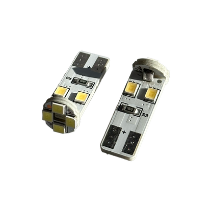 501 CANBUS 6 LED White Side Light Bulbs (PK2)