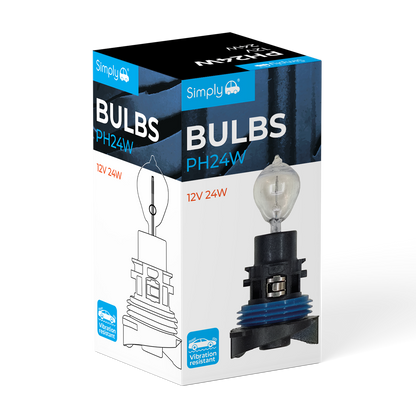 12V 24W Daytime Running Light Bulb – Bright DRL Replacement