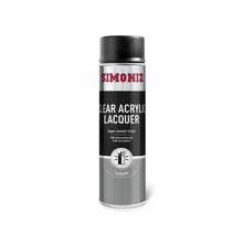 Simoniz Laque acrylique transparente finition lisse peinture aérosol haute brillance 500 ml