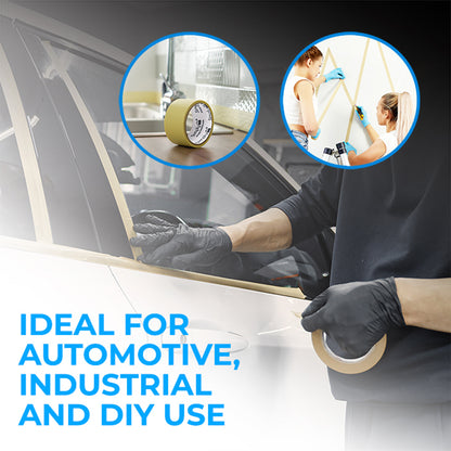 48mm x 50m Masking Tape – Automotive Paint & DIY Tape