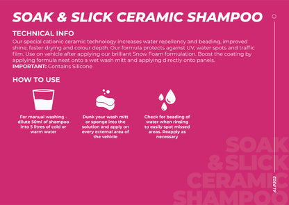 ALPHA Detailing Soak & Shampoo Ceramic 500ml