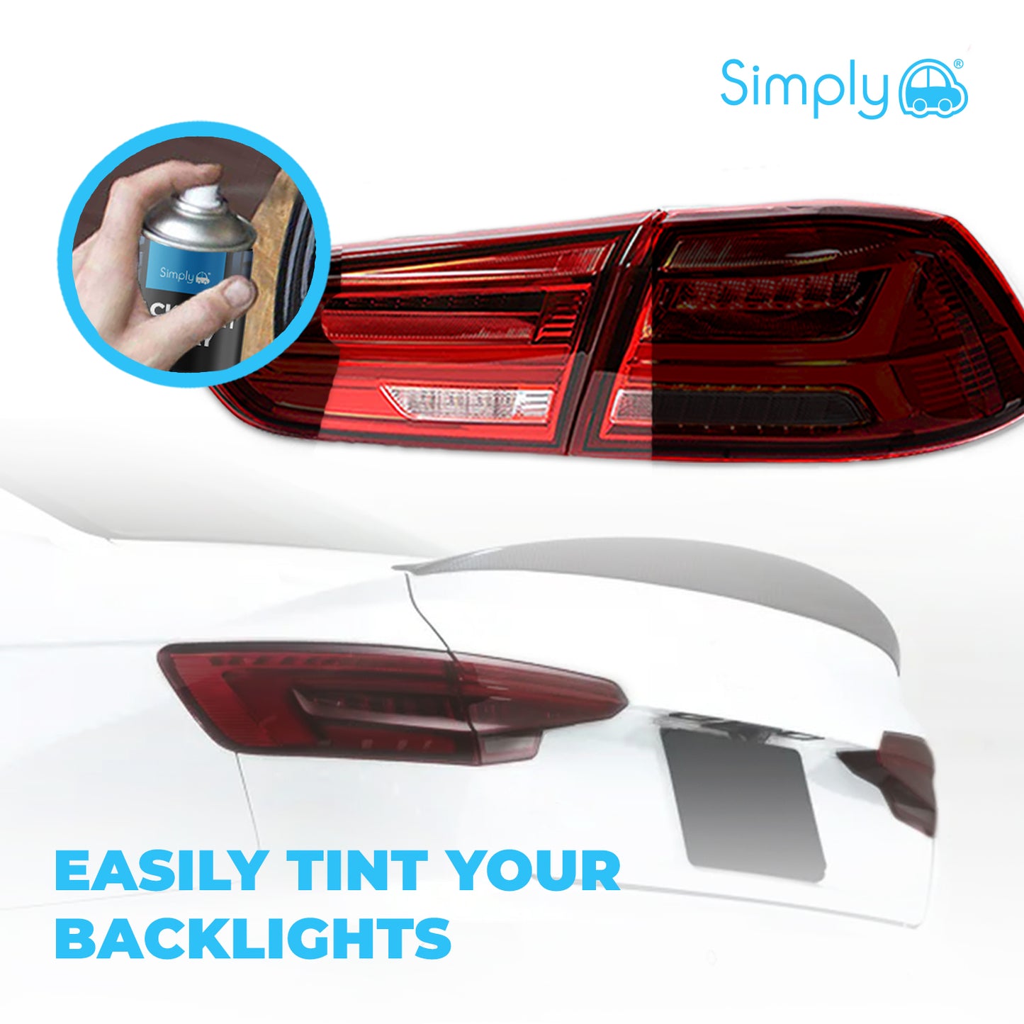 Backlight Spray 400ml – Black Tint for Tail Lights & Indicators