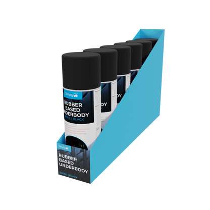 Black Underbody Spray 500ml – Car Rust Protection Coating