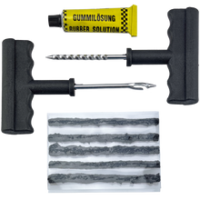 8-Piece Wheel Tyre Repair Kit – Emergency Puncture Repair Set