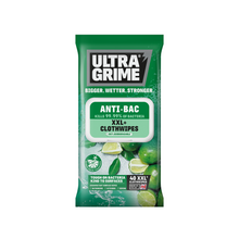 UltraGrime Life Antibac XXL+ Clothwipes 40pk