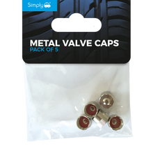Universal Metal Tyre Valve Caps – Wheel Air Dust Covers