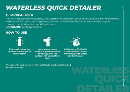 ALPHA Detailing Nettoyant rapide sans eau 500 ml