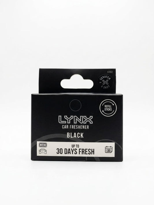 Lynx Vent Air Freshener Refill Sticks Pack of 2 BLACK 61062A