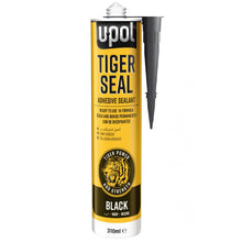 Mastic adhésif polyuréthane U-POL Tiger Seal TIG/NB cartouche noire 310 ml