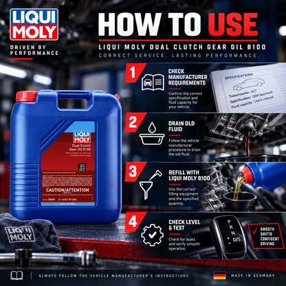 Dual Clutch Transmission Oil 8100 20L - 3641