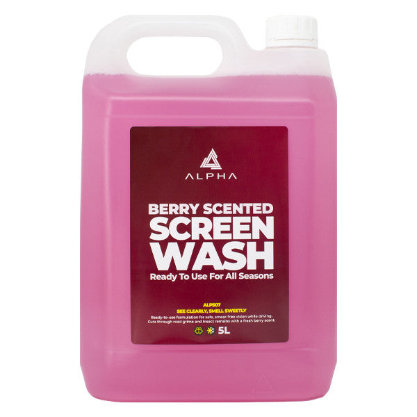 Berry Scented Screen Wash Ready to Use 5 Litres