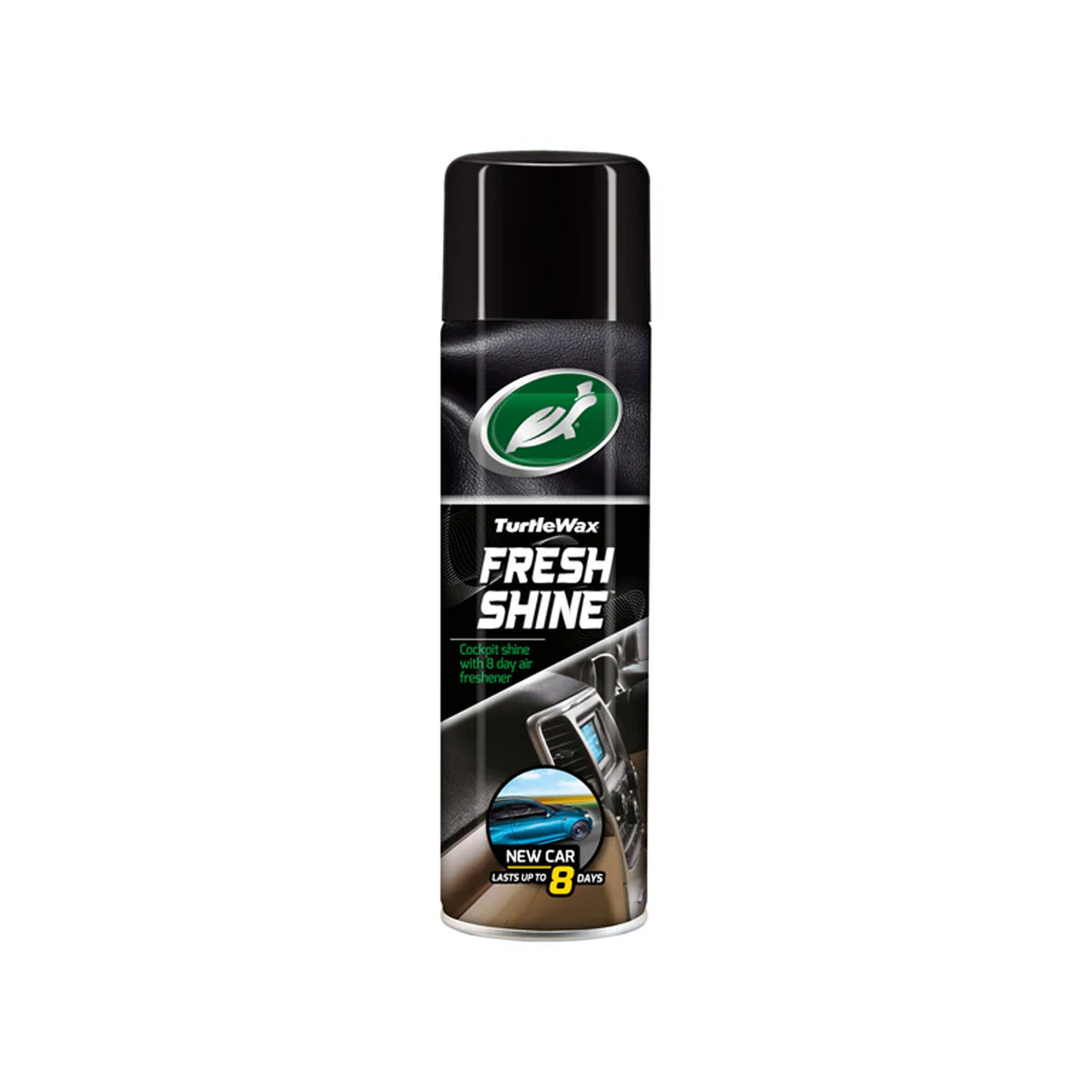 Turtle Wax Fresh Shine Intérieur De Voiture Garniture De Cockpit Tableau De Bord Propre 500 ML NOUVELLE VOITURE