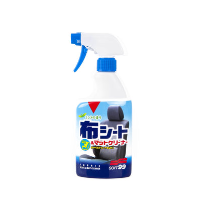 Soft99 Nouveau nettoyant pour sièges en tissu avec brosse Agent de nettoyage pour tissus 400 ml