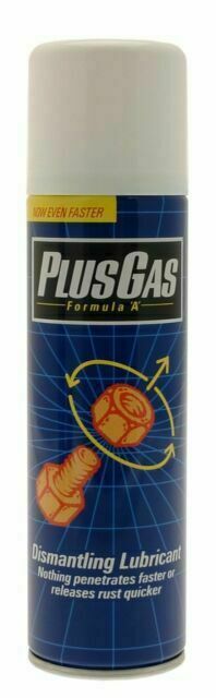 PLUS GAS Fast Release 400ML - Dismantling Oil Lubricant Fluid - Penetrating Rust