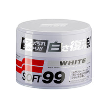 Cire blanche Soft99 300 g, brillant profond et protection de la peinture.